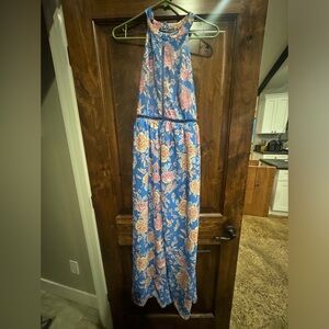 Floral bridal/baby shower dress